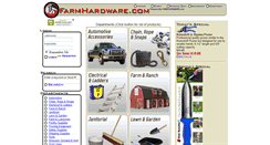 Desktop Screenshot of farmhardware.com